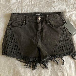 Hudson Gemma Cut Off Denim Jean Shorts